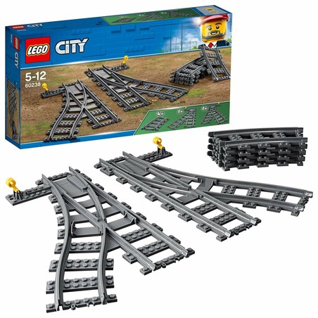 Figuras Acción Niños: Playset Lego City Rail 60238 Accesorios