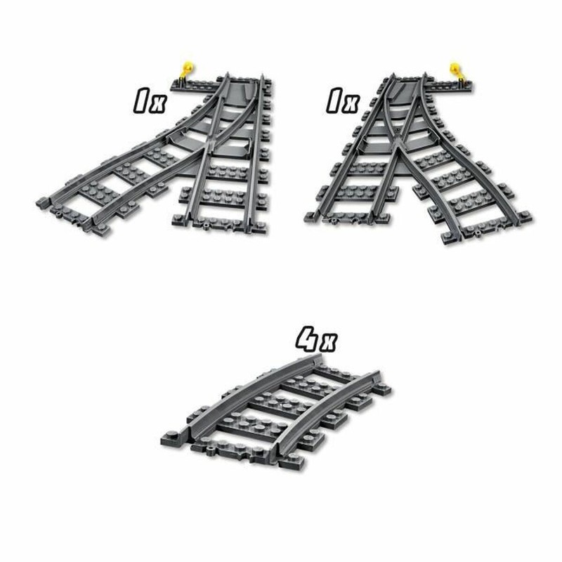 Figuras Acción Niños: Playset Lego City Rail 60238 Accesorios