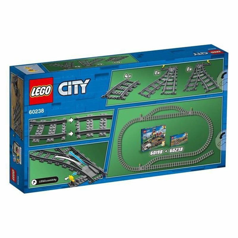 Figuras Acción Niños: Playset Lego City Rail 60238 Accesorios