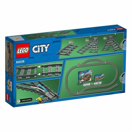 Figuras Acción Niños: Playset Lego City Rail 60238 Accesorios