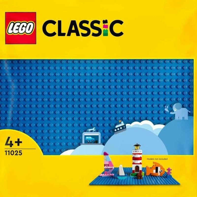 Juguetes Construcción Niños: Base LEGO Classic 11025 Azul - Compra online en MegaJuguetes