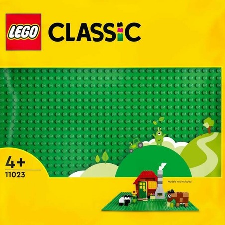 Juguetes Construcción Niños: Base Lego Classic 11023 Verde - Compra online en MegaJuguetes