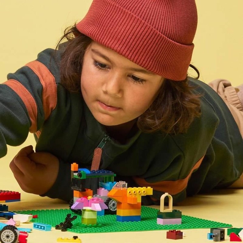 Juguetes Construcción Niños: Base Lego Classic 11023 Verde