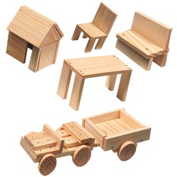 Taller Carpintería Niños SES Creative - Playset 57 Piezas - Compra online en MegaJuguetes 2