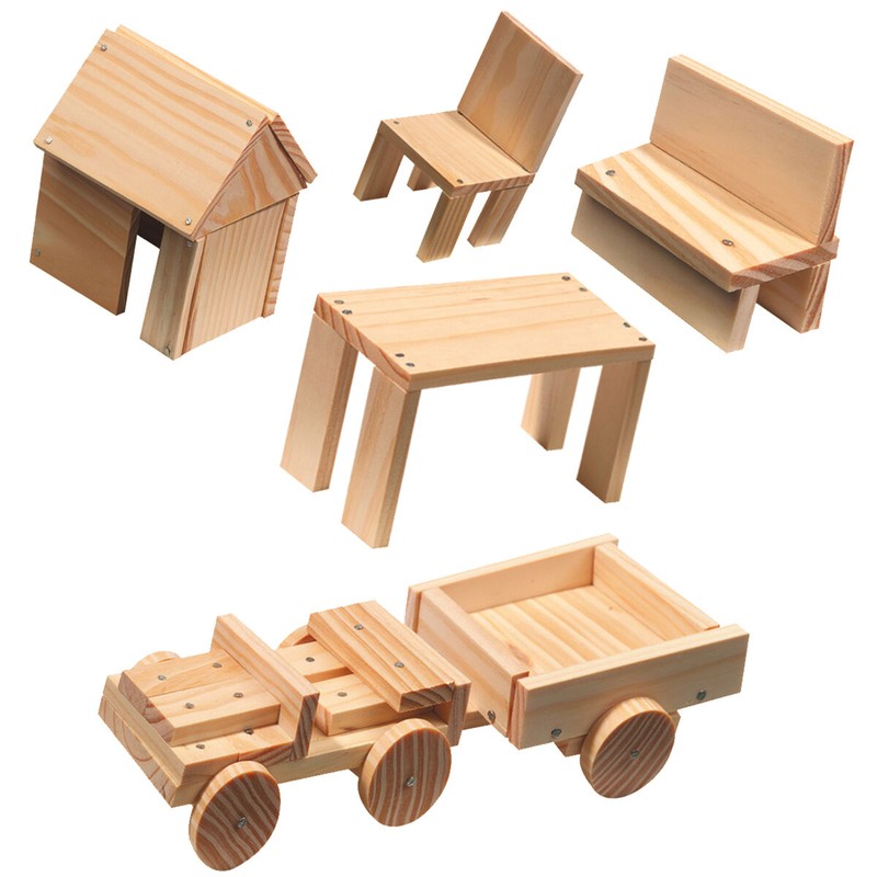 Taller Carpintería Niños SES Creative - Playset 57 Piezas