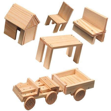 Taller Carpintería Niños SES Creative - Playset 57 Piezas