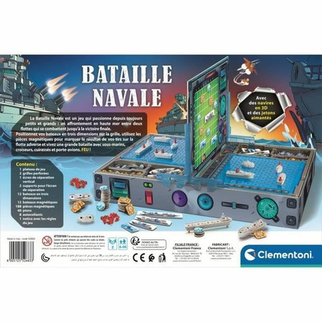Juegos Mesa Niños Clementoni Naval Battle Estratégico