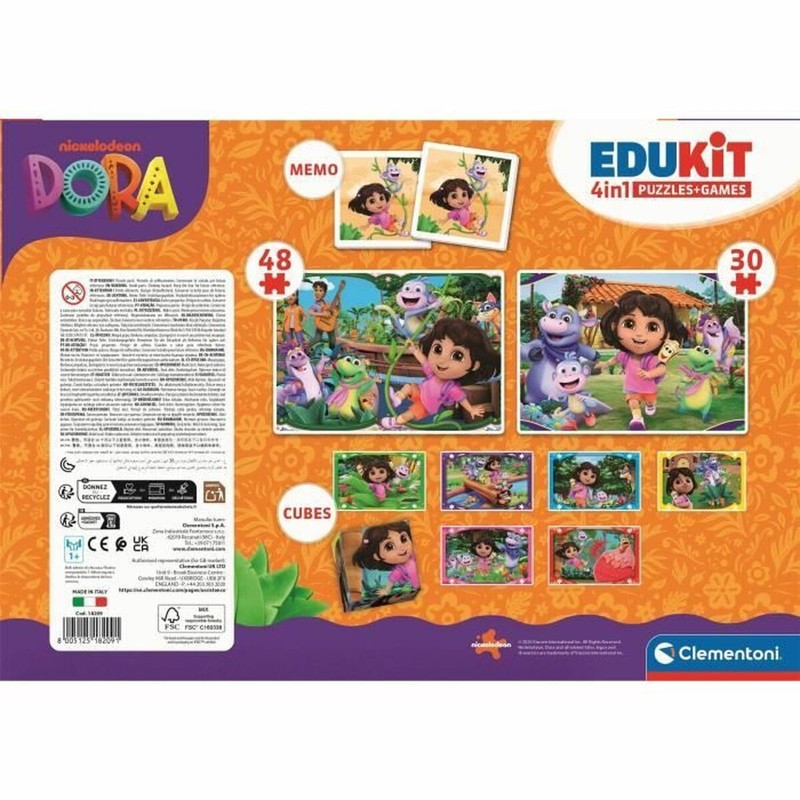 Diseño resistente de la Tablet Clementoni para construcción niños 3 años