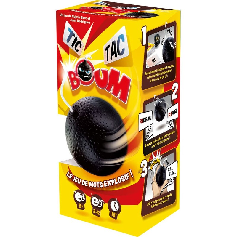 Juegos Mesa Niños: Tic tac BOOM Asmodee Familiar
