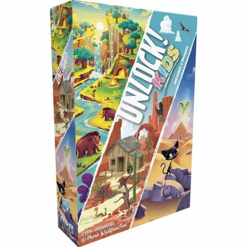 Juegos de Mesa Niños Asmodee UNLOCK! KIDS 2 - Edición Familiar - Compra online en MegaJuguetes