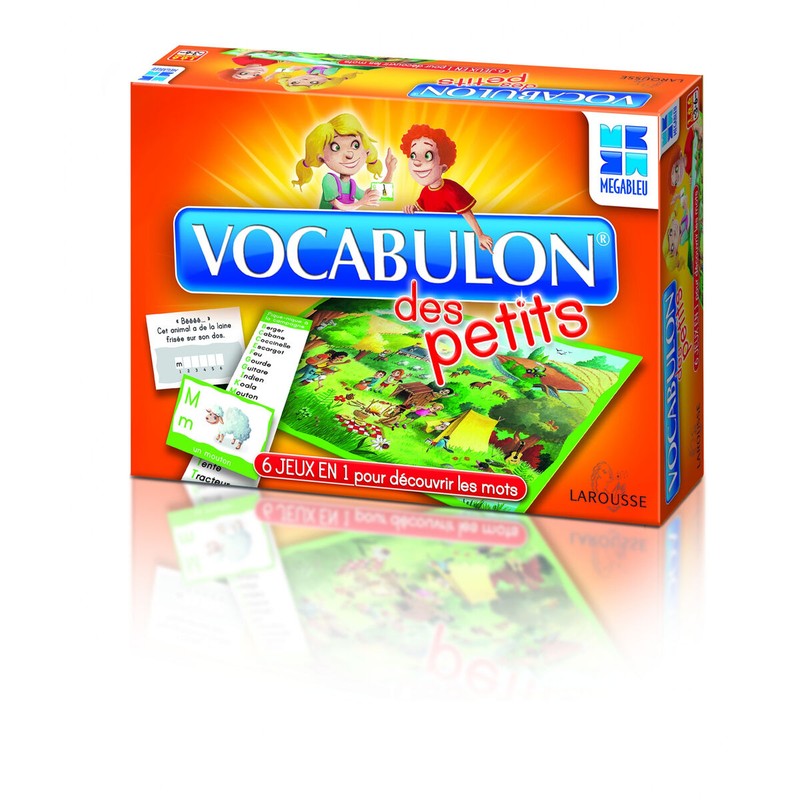 Juegos de Mesa Niños Megableu Vocabulon des Petits Educativo Francés