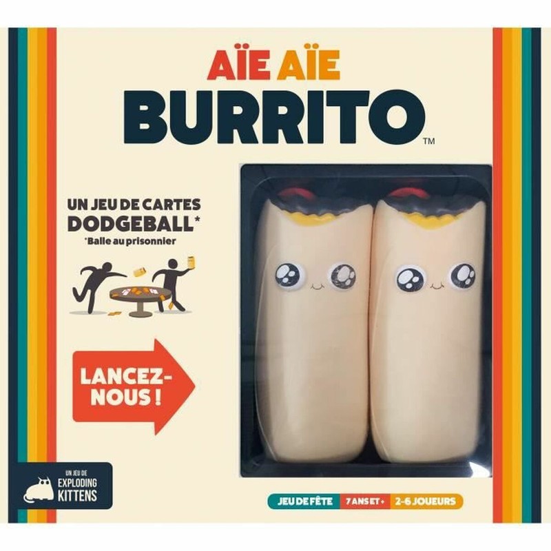 Juegos Mesa Niños Asmodee Aïe Aïe Burrito - Diversión Familiar - Compra online en MegaJuguetes