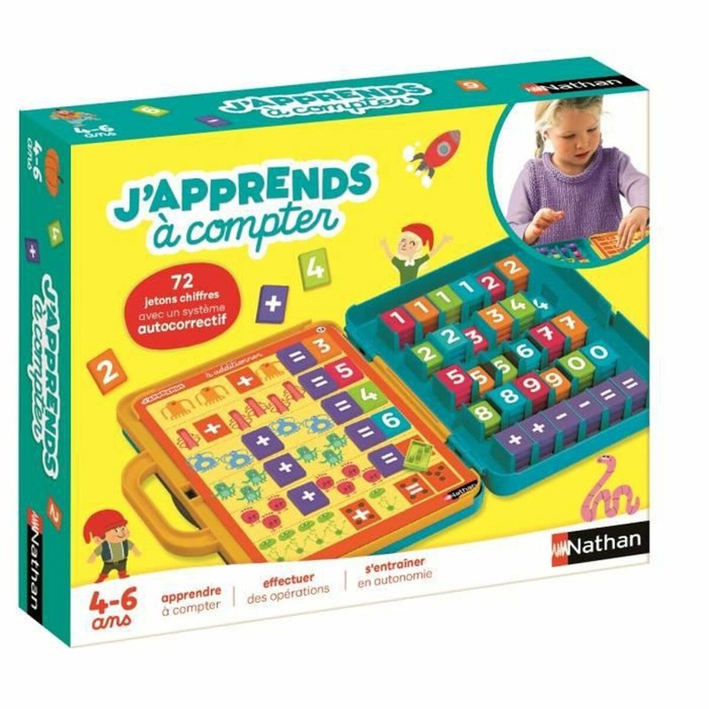 Juegos Mesa Niños Nathan I'm learning to count Educativo