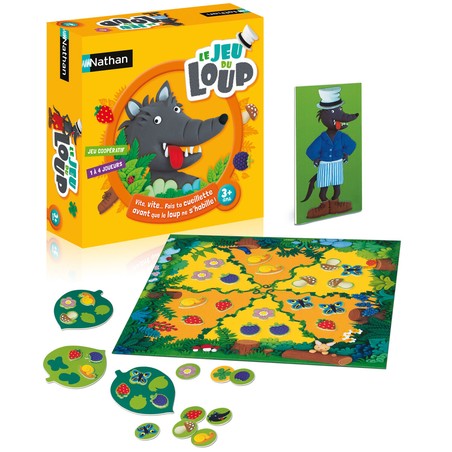 Juegos Mesa Niños Nathan The Wolf Game - ¡Aprende Jugando!
