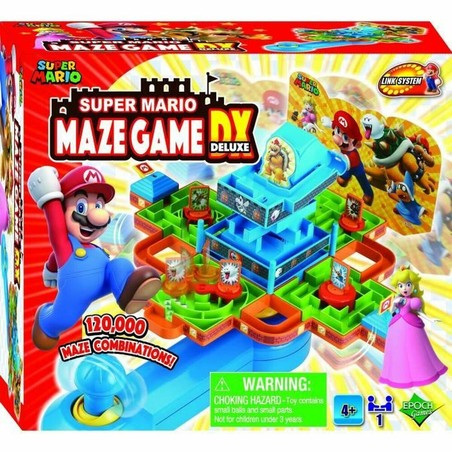 Juegos Mesa Niños Super Mario Maze Game DX - EPOCH D'ENFANCE - Compra online en MegaJuguetes