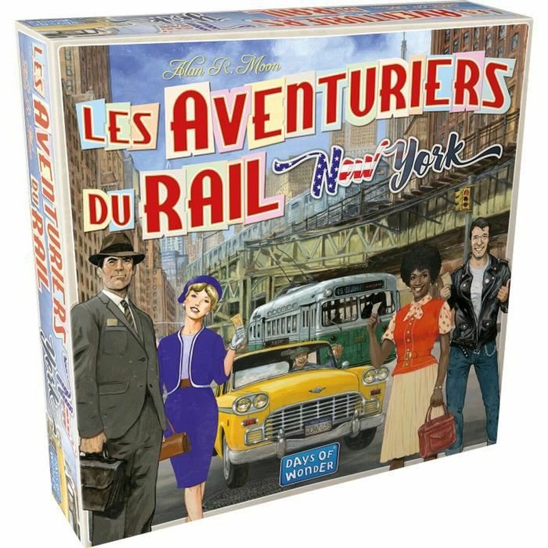 Juegos Mesa Niños Les Aventuriers du Rail New York Estratégico - Compra online en MegaJuguetes