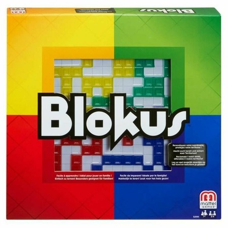 Juegos Mesa Niños Mattel Blokus: Estrategia y Diversión - Compra online en MegaJuguetes