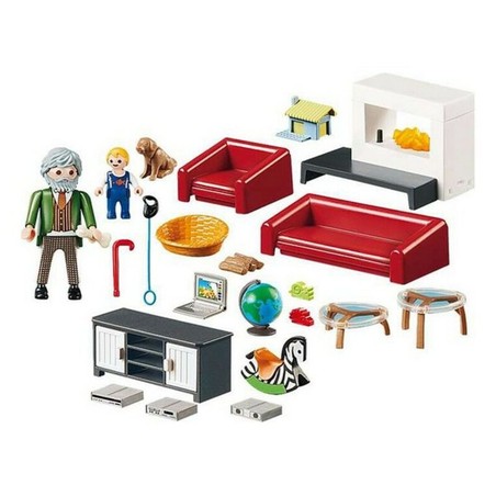 Figuras Acción Niños Playmobil Playset Dollhouse Salón Comedor 70207