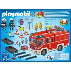 Figuras Acción Niños: Playset Camión Bomberos Playmobil 9464 Rescate - Compra online en MegaJuguetes 2