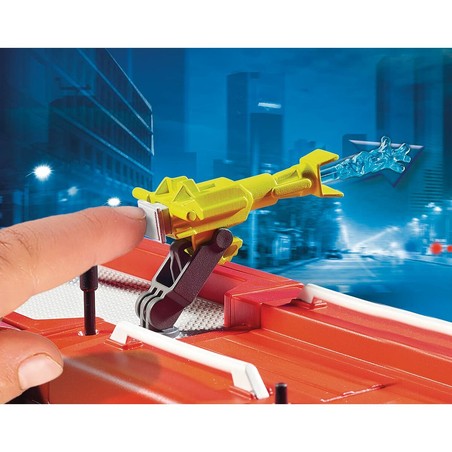 Figuras Acción Niños: Playset Camión Bomberos Playmobil 9464 Rescate