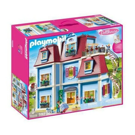 Muñecas Niñas: Casa Playmobil Dollhouse Tradicional 70205 - Compra online en MegaJuguetes