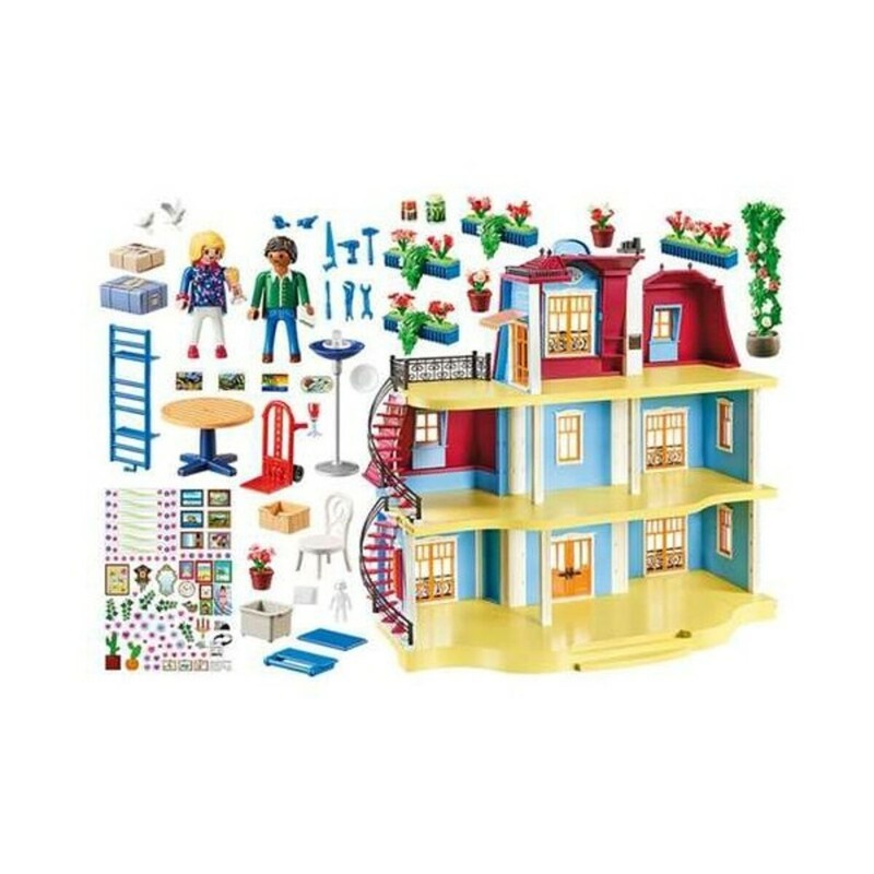 Muñecas Niñas: Casa Playmobil Dollhouse Tradicional 70205