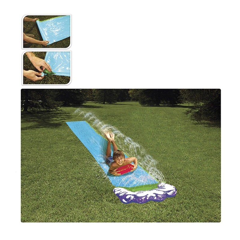 Juguetes Exterior Niños: Tobogán de Agua BigBuy Outdoor 480 cm - Compra online en MegaJuguetes