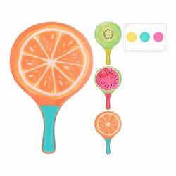 Juguetes Exterior Niños: Palas de Playa de Madera con Pelota - Compra online en MegaJuguetes