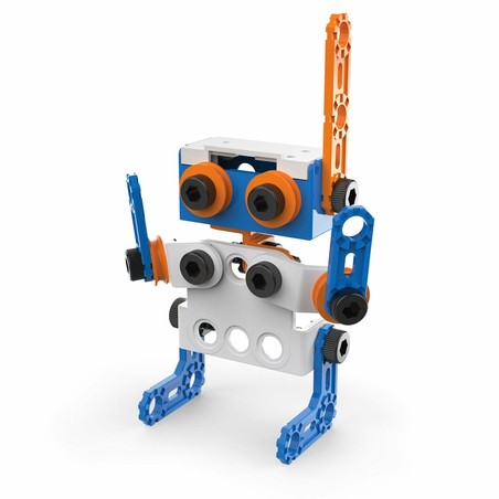 Familia construyendo un garaje coches juguete para el coche Bandai