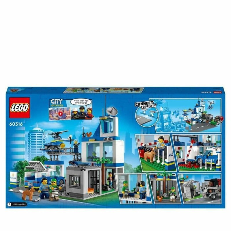 Figuras Acción Niños: Playset Comisaría Masters 60316