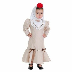 Disfraz de Chulapa para Niños Bebés Beige (2 Piezas) - Compra online en MegaJuguetes