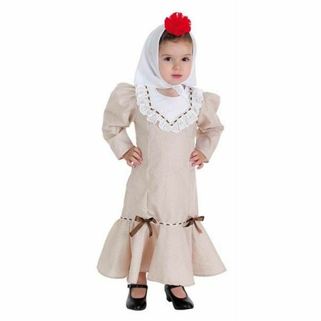 Disfraz de Chulapa para Niños Bebés Beige (2 Piezas) - Compra online en MegaJuguetes