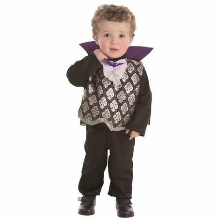Disfraces Niños: Disfraz Bebé Vampiro Plateado (3 Piezas) - Compra online en MegaJuguetes