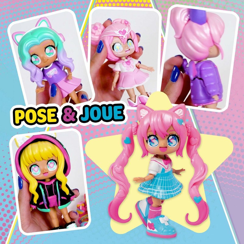 Regalo original para niñas, muñeca Bandai en caja