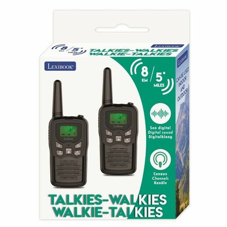 Juguetes Electrónicos Niños: Walkie-Talkie Lexibook TW58 con Gran Alcance