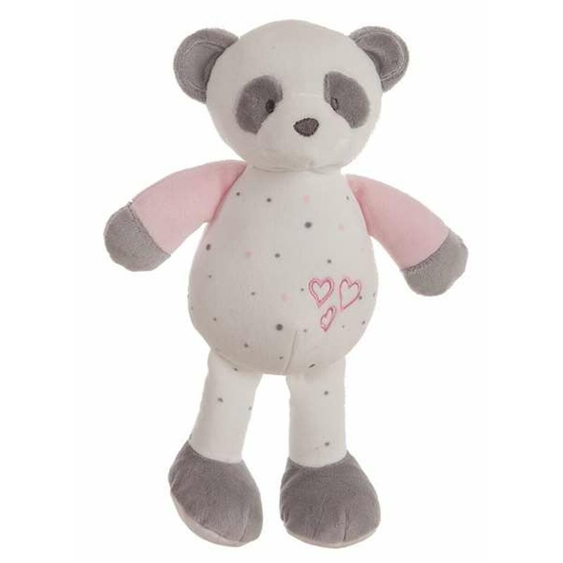 Peluches Niños: Oso Panda Rosa Extrasuave 28cm - Compra online en MegaJuguetes