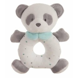 Peluches Niños: Peluche Sonajero Oso Panda Turquesa 20 cm BigBuy Fun - Compra online en MegaJuguetes