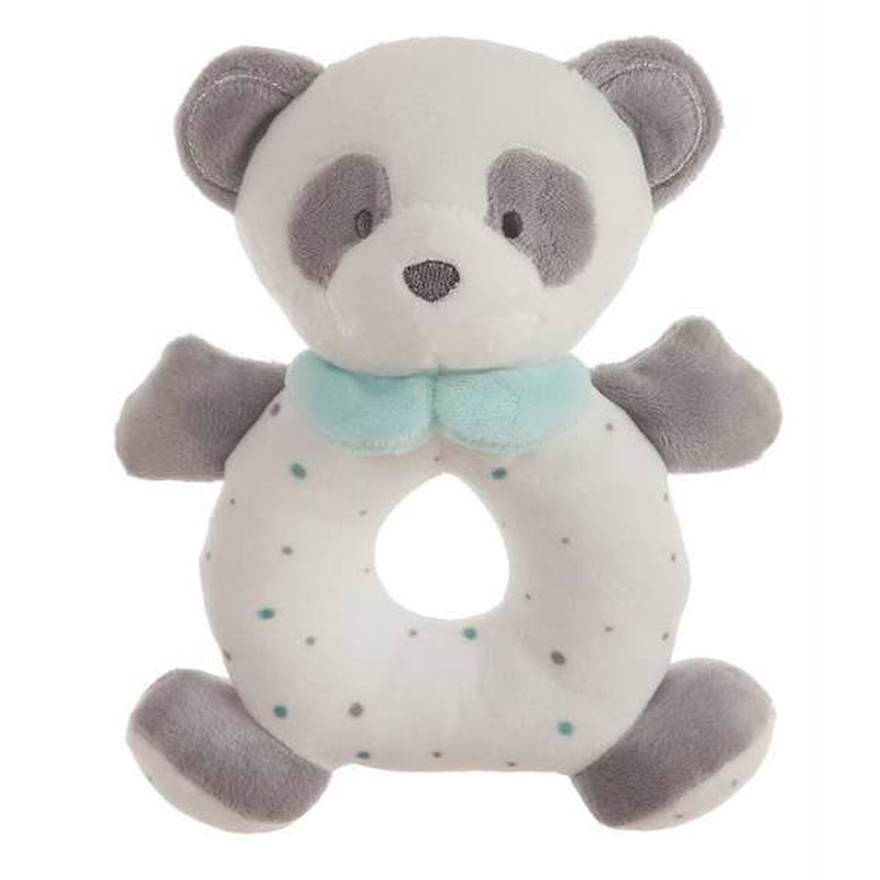 Peluches Niños: Peluche Sonajero Oso Panda Turquesa 20 cm BigBuy Fun - Compra online en MegaJuguetes