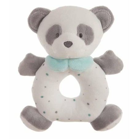 Peluches Niños: Peluche Sonajero Oso Panda Turquesa 20 cm BigBuy Fun - Compra online en MegaJuguetes