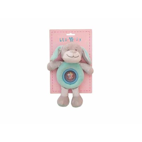 Peluches Niños: Sonajero Perro Verde 25cm BigBuy Fun - Compra online en MegaJuguetes