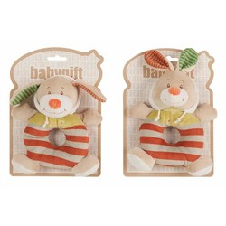 Peluches Niños BigBuy Fun Sonajero Perro y Conejo - Compra online en MegaJuguetes