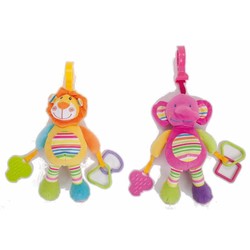 Peluches Niños BigBuy Fun: Elefante y León con Pinza 26 cm - Compra online en MegaJuguetes