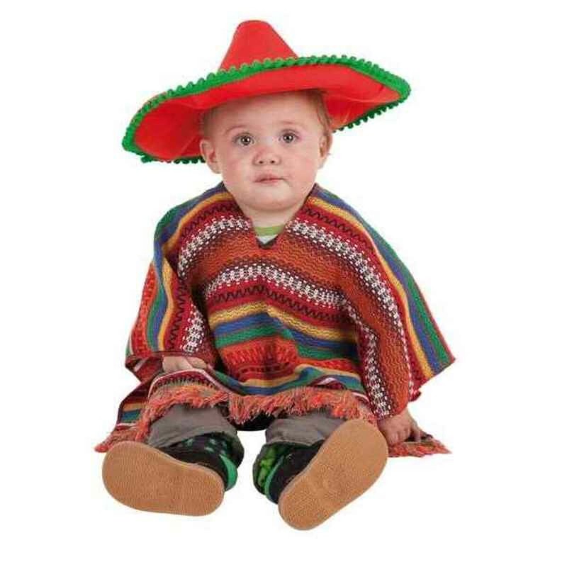 Disfraces Niños Bebé Mexicano 0-12 Meses | BigBuy Carnival - Compra online en MegaJuguetes