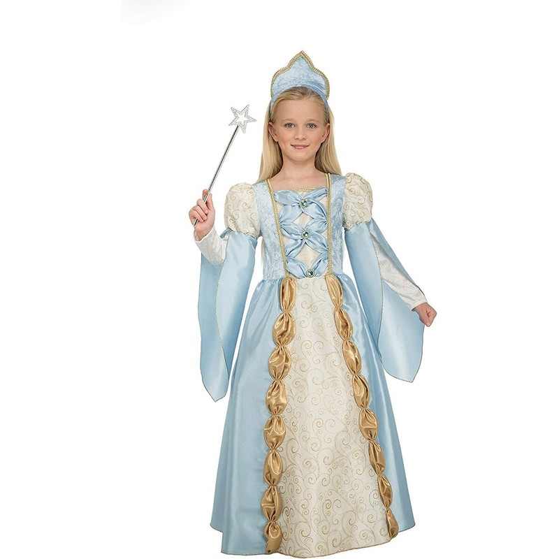 Disfraces Niños My Other Me: Reina Azul Elegante 5-6 Años - Compra online en MegaJuguetes