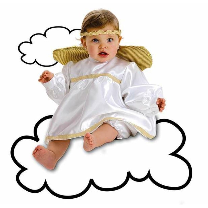 Disfraces Niños: Disfraz Bebé Ángel 0-12 Meses BigBuy Carnival - Compra online en MegaJuguetes