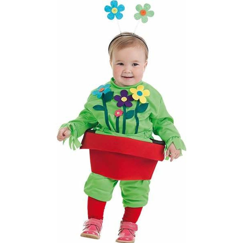 Disfraces Niños Bebés: Disfraz Maceta 0-12 Meses (3 Piezas) - Compra online en MegaJuguetes