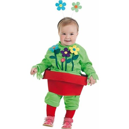 Disfraces Niños Bebés: Disfraz Maceta 0-12 Meses (3 Piezas) - Compra online en MegaJuguetes