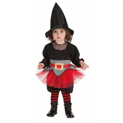 Disfraces Niños: Disfraz Bebé Bruja Dolly 0-12 Meses (6 Piezas) - Compra online en MegaJuguetes