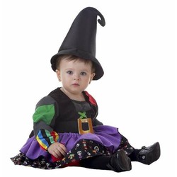 Disfraz niños Bruja Morado para Bebés 12 Meses - Compra online en MegaJuguetes