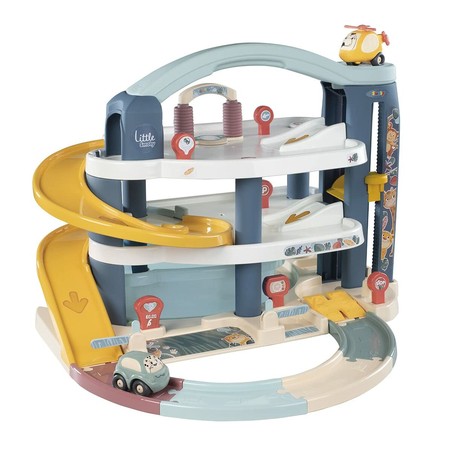 Coches Juguete Niños: Playset Smoby Big Garage Multicolor - Compra online en MegaJuguetes